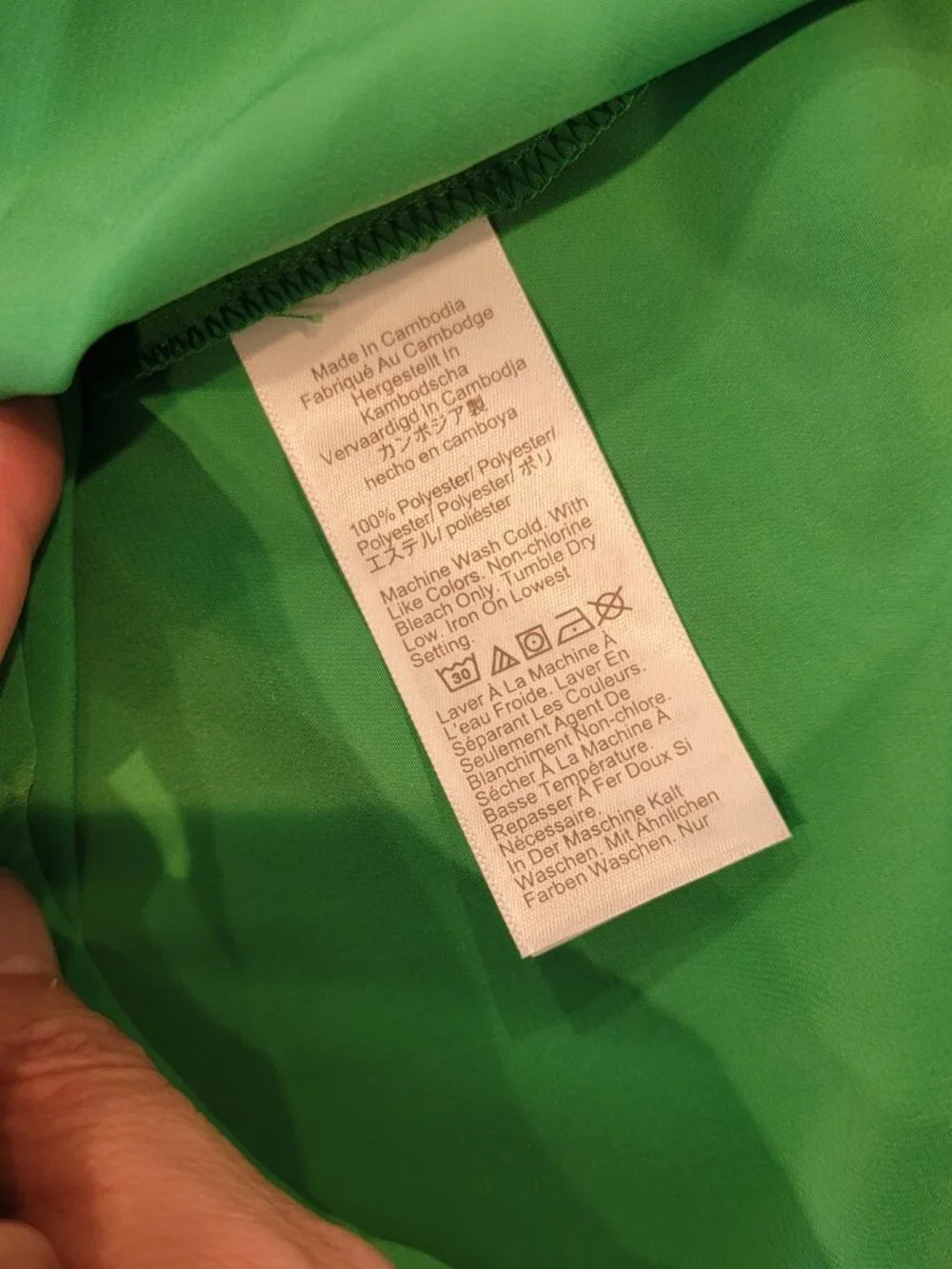 J.Crew Emerald Green Sleeveless V Neck Blouse/Top